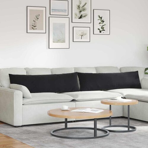  Jastučići za sofu 2 pcs Crna 145 x 40 cm Kordura tekstil Cijene