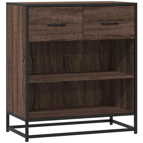 Maison Chic Komoda - Predalnik rjavi hrast 68x35x76 cm inženirski les, (21717645) Slike