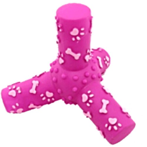 Igračka za pse koral 12.5cm, roze Slike