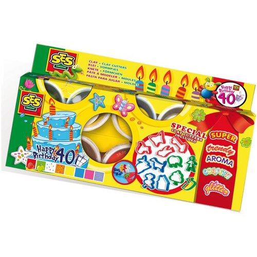 Ses Creative set plastelina i modli Cene