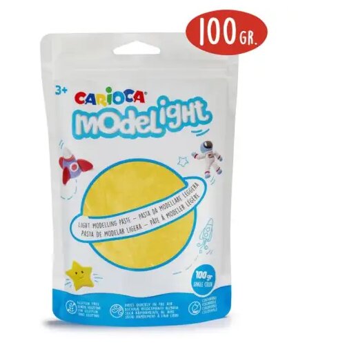 Carioca Modelight 100g žuti plastelin - Cene