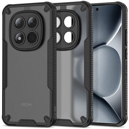 TECH-PROTECT Rugged Shield ovitek za Xiaomi Redmi Note 15 Pro+ 5G/Poco M8 Pro - Črna Cene