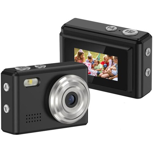 INF Mini digitalna kamera 720P z vrvico, kovinsko verižico, Type-C in OTG Black, (5000298749) Cene