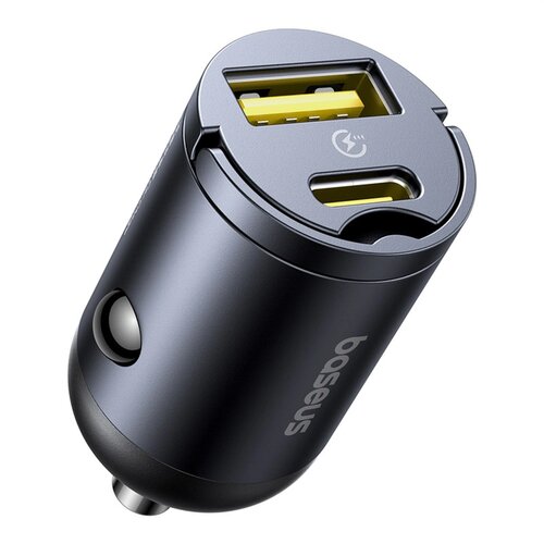 Baseus AVTO POLNILEC 30W ZA TELEFONE Z USB-A IN USB-C VISOKE KAKOVOSTI, (5000262117) Slike