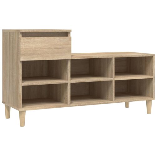 vidaXL Omarica za čevlje sonoma hrast 102x36x60 cm inženirski les, (20709947) Cene