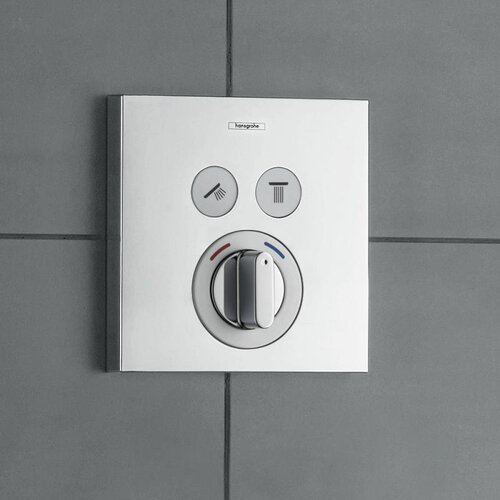 Hansgrohe select ugradna maska za tu&amp;scaron; 2 funkcije kocka 15768000 Slike