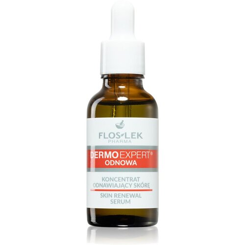 FlosLek Pharma DermoExpert Concentrate obnovitveni serum za obraz za obraz, vrat in dekolte 30 ml Slike