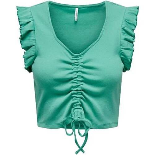 Only Majice &amp;amp; Polo majice TOP VERDE MUJER 15257542 Zelena Slike