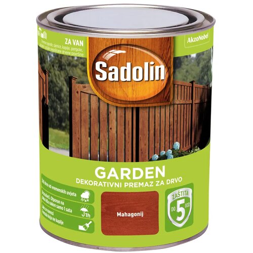Sadolin Lazura za drvo Garden mahagonij, 0,7 L Slike