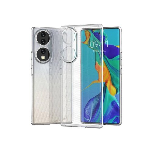 Onasi clear Case 1,8 mm silikonski ovitek za Honor 70 - prozoren Slike