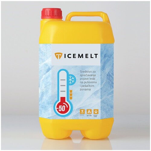  Sredstvo za sprečavanje pojave leda ice melt 5 l Cene