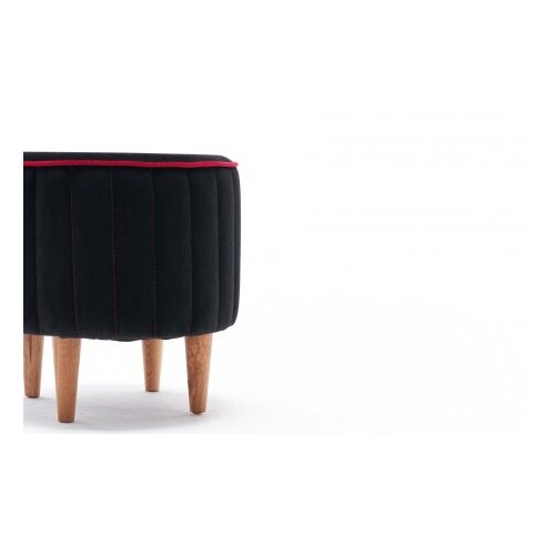  Lindy Puf - Black AnthracitePink Pouffe Cene