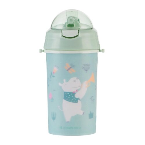 Šolja sa slamkom i trakom Music Fest 450ml Mint KKB31082 Cene