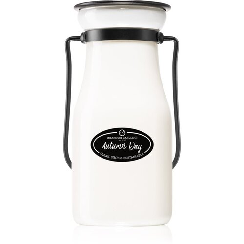 Milkhouse Candle Co. Creamery Autumn Day dišeča sveča Milkbottle 227 g Cene