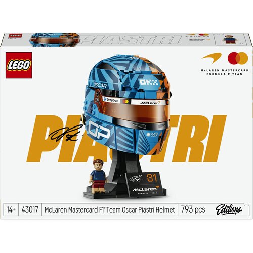 Lego LEGO&amp;reg; Editions - McLaren Mastercard F1&amp;reg; Team, čelada Oscar Piastri (43017) Slike