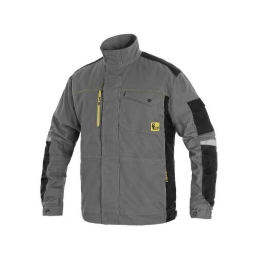 Canis Radna bluza Stretch/ siva/crna Cene