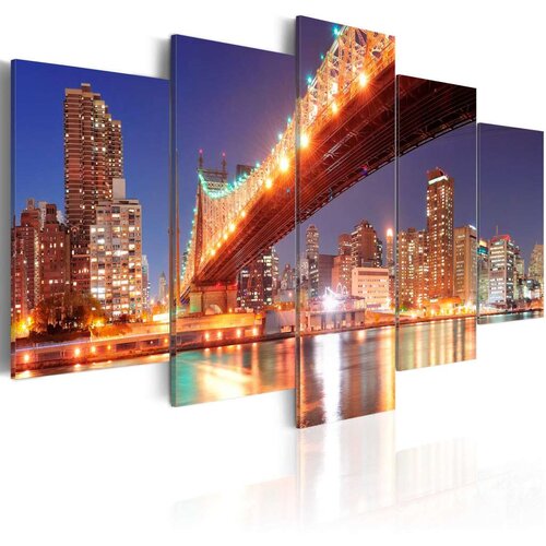  Slika - Golden reflections - NYC 200x100 Cijene