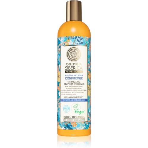 Natura Siberica Oblepikha (Sea-Buckthorn) regenerator za oslabljenu i o&amp;scaron;tećenu kosu 400 ml Slike