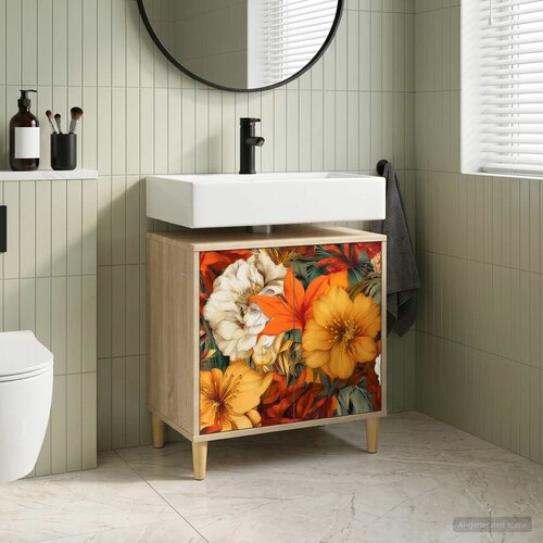  Kupaonski ormar GENNEP Sonoma 60 x 40 x 60 cm Konstruirano drvo Cijene