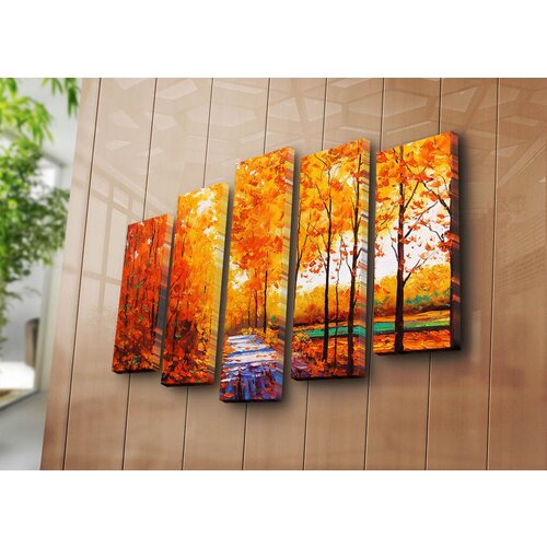 Wallity slika 5PATK-96, 70 x 105 cm, 5 delova Cene