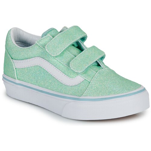 Vans Nizke superge UY Old Skool V GLITTER PASTEL BLUE Zelena Cene