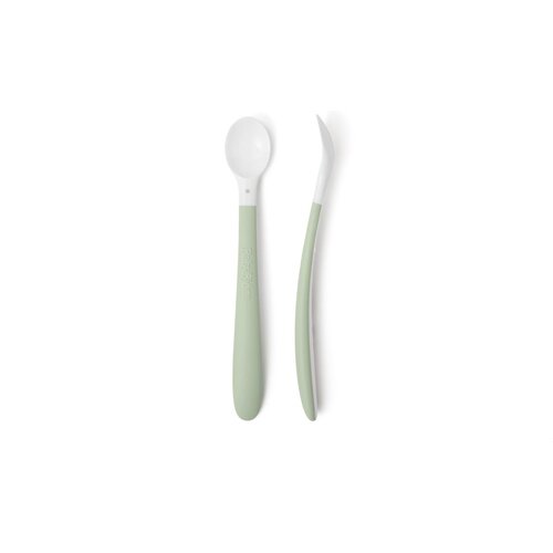 BabyBj&amp;ouml;rn&amp;reg; žlica 2/1 powder green Slike
