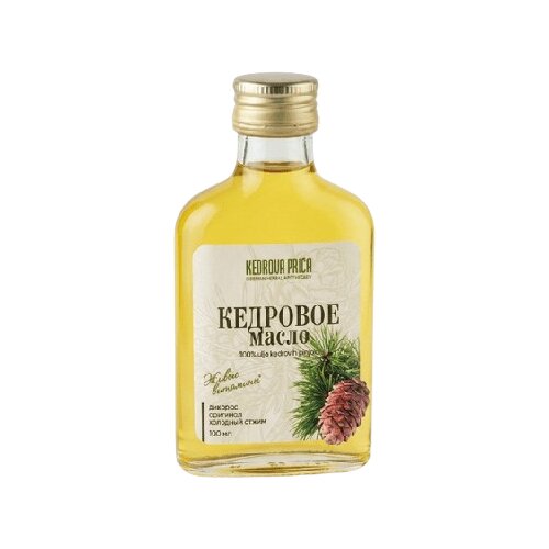 KEDROVA PRIČA Kedrova Priča Hladno ceđeno kedrovo ulje od sibirskih pinjola, Wild grown, 100 ml Slike