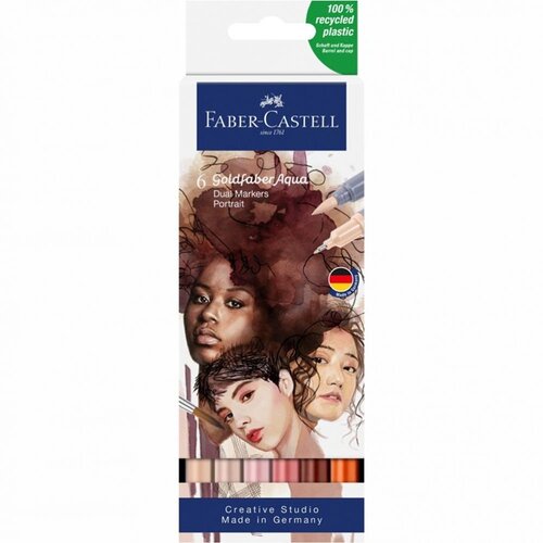 Faber-Castell Akvarel markeri Goldfaber Aqua Dual set Portrait - 6 kom (Akvarel) Cijene