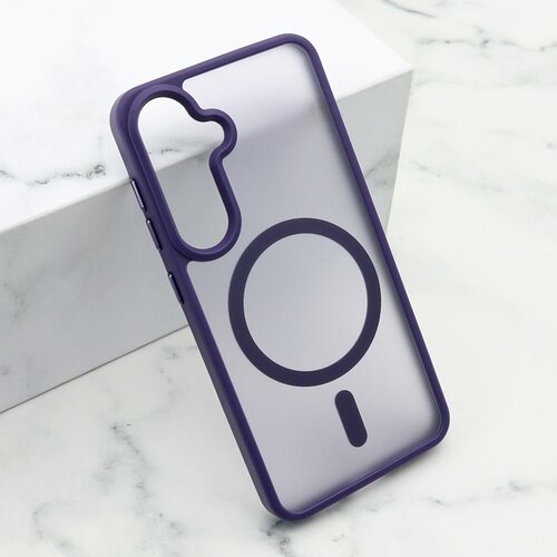  Maska silky magsafe za samsung S921B galaxy S24 5G/ ljubičasta Cene