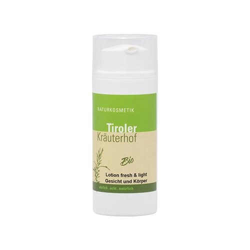 Tiroler Kräuterhof Bio losion fresh & light bio za lice i tijelo Cijene