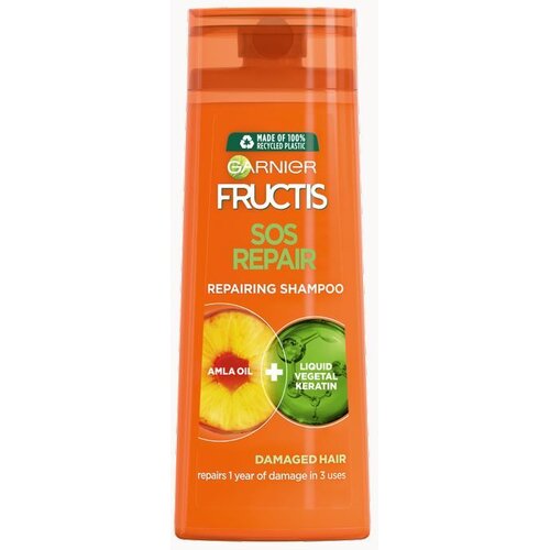 Garnier Fructis Sos Repair &amp;Scaron;ampon za o&amp;scaron;tećenu kosu 400 ml Slike