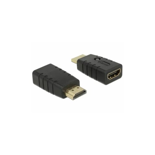 Delock 63320 HDMI adapter [1x mu&scaron;ki konektor HDMI - 1x ženski konektor HDMI] crna Cijene