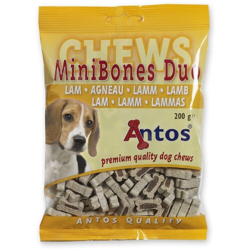 ANTOS pribolj&amp;scaron;ki - mehke mini kosti za pse z ovčetino 200 g Slike