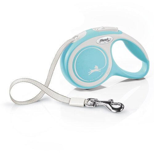 Flexi povodec - new comfort črn, trak s 500 cm, 15 kg Slike