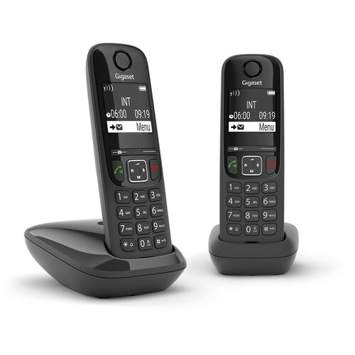 Gigaset Brezžični telefon AS690 Duo z digitalnim odzivnikom, (5000506932) Cene