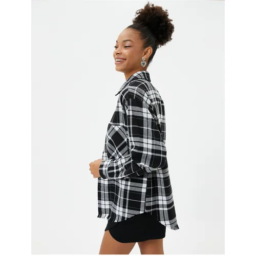  Lumberjack Shirt with Pockets, Soft Texture, Long Sleeves