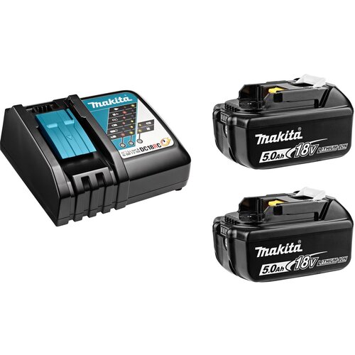 Makita Set 2 x BL1850B akumulator 18V 5,0Ah LXT + punjač DC18RC Cene