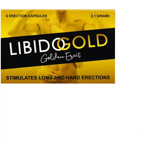 Morningstar Kapsule za povečanje erekcije Libido Gold Golden Erect, 6 kom