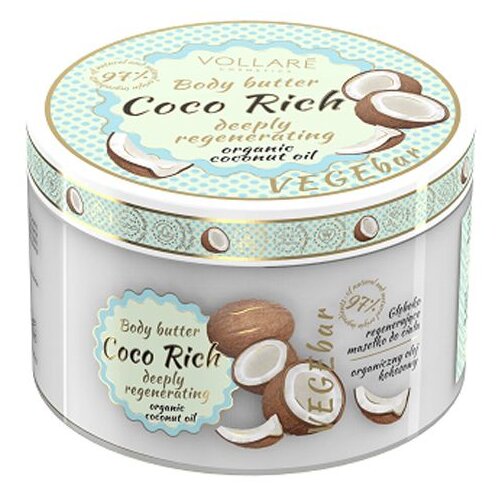 VOLLARE VEGEBAR COCO RICH DEEPLY REGENERATING COCONUT puter za tijelo 200ml Cene