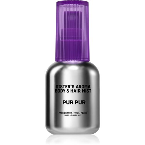 Sister&amp;#039;s Aroma Pur Pur parfumska meglica za telo in lase za ženske 50 ml Slike