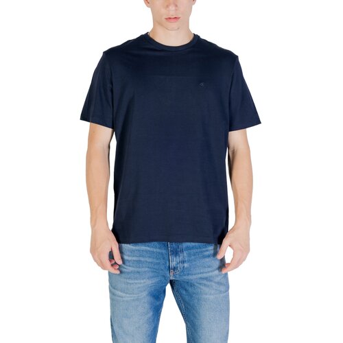 Calvin Klein Jeans Polo majice dolgi rokavi SS SMOOTH CTTN SOLID LV040HM265 Modra Slike