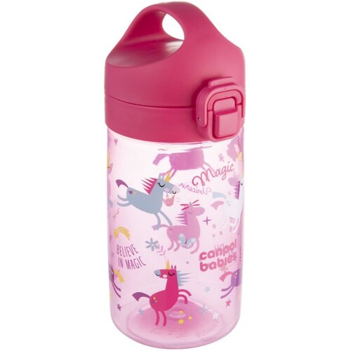 Canpol Junior Bottle steklenička za otroke Pink 400 ml Slike