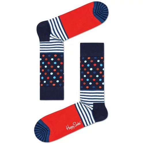 Happy Socks Nogavice Stripes and dots sock Večbarvna