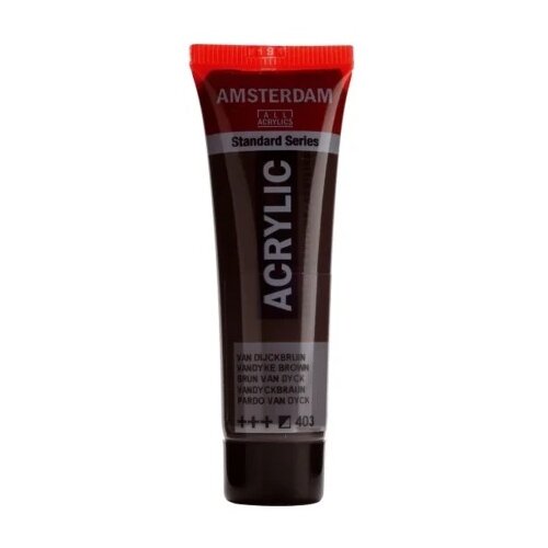 Royal Talens amsterdam akrilna boja 20ml - odaberite nijansu vandyke brown ( 681066 ) Slike