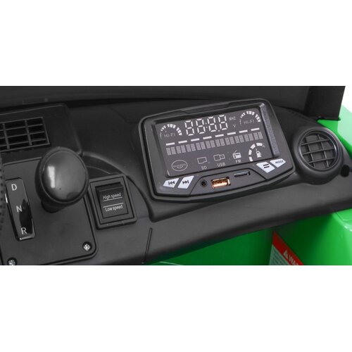  Licenciran avto na akumulator Mercedes Benz GT R 4 x 4 - zeleni/lakiran Slike