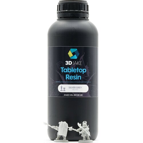 3DJAKE Resin Tabletop srebrno siva Cene