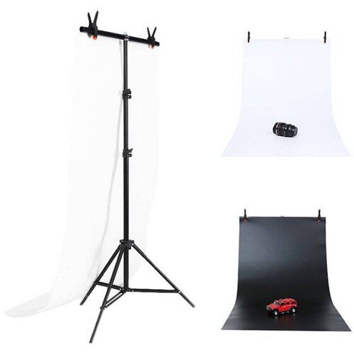 PULUZ KOMPLET STATIVA ZA MONTAŽO FOTO OZADJA 70X200CM Z 2 OZADJEMA, (5000337377) Cene