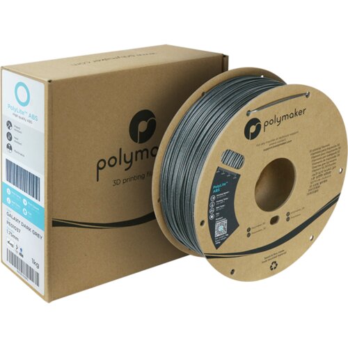 Polymaker PolyLite ABS Galaxy Dark Grey Slike