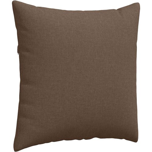 VidaXL jastučići za sofu 2 pcs smeđa 80 x 80 cm tkanina Slike