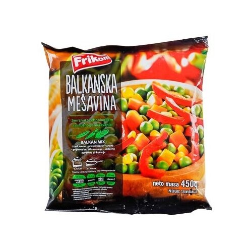 Frikom smrznuta balkanska mešavina 400G Cene